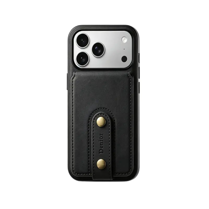 Leather Wallet Phone Case For iPhone 17 Series (Brown) | PE260070