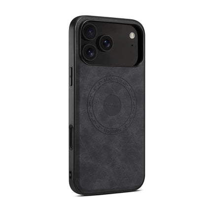 MagSafe Leather iPhone Case –  Full Protection (Black)  | PE260045
