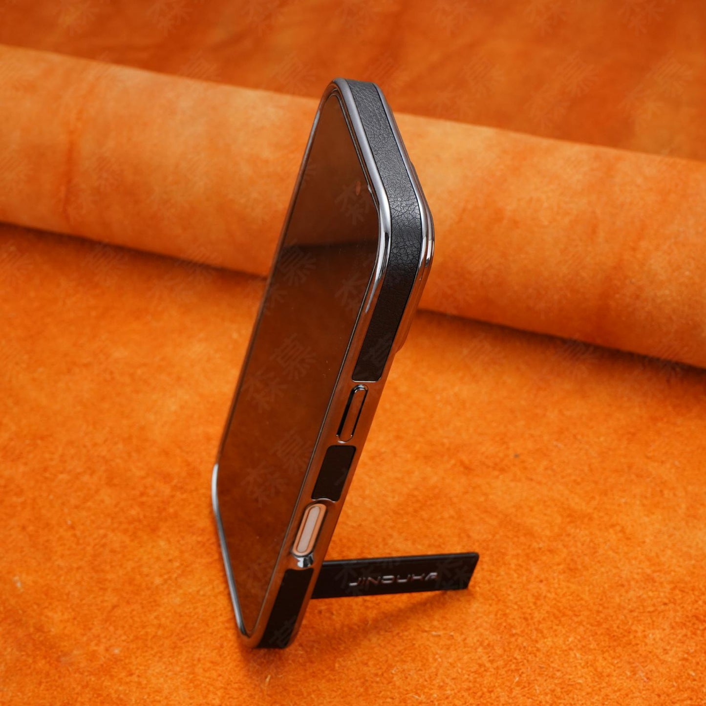 Learther Phone  Case With Stand For iPhone Brown | PE260080