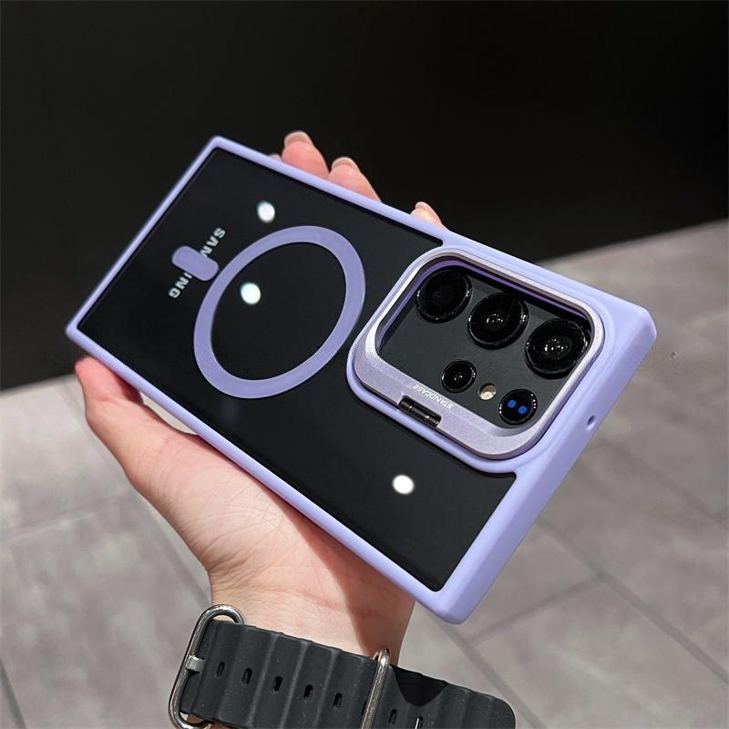 YUNKEY Samsung S25 Ultra MagSafe Magnetic Clear Case