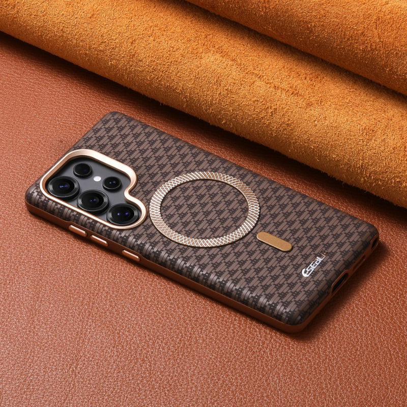 YUNKEY Samsung Frosted Magnetic Mountain Case for S26/25/S24 Ultra