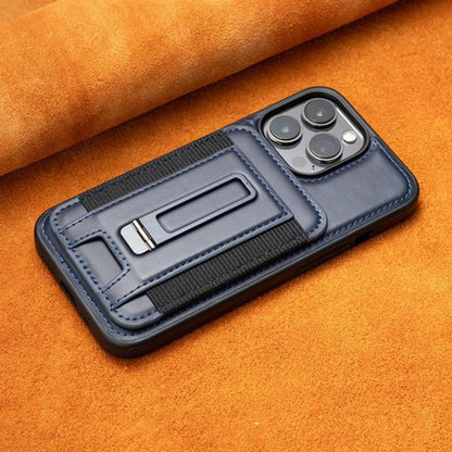 YUNKEY Premium Magnetic Leather Wallet Case For iPhone 14-17 with Detachable Stand