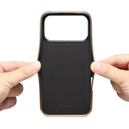 Leather Phone Case For iPhone 17 Sreies （Brown） | PE260041