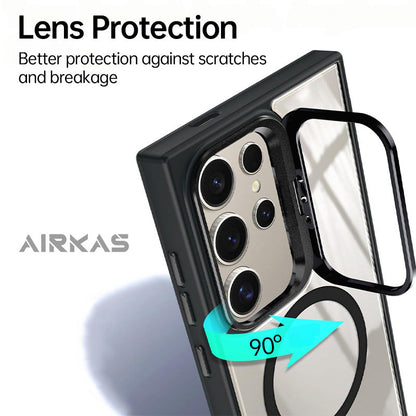 YUNKEY Samsung S25 Ultra MagSafe Magnetic Clear Case