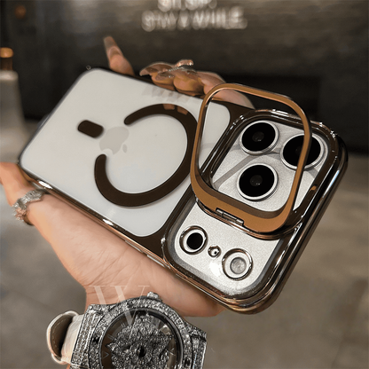 YUNKEY Magnetic Borderless Case with Built-in Lens Holder