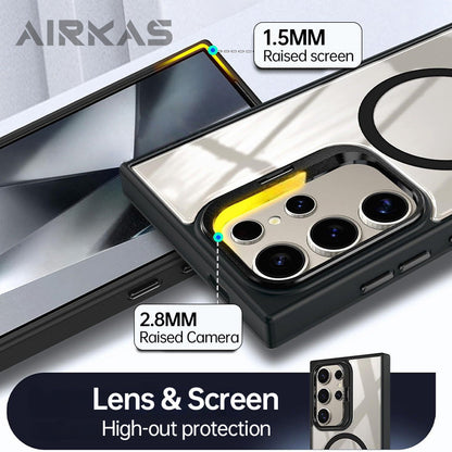 YUNKEY Samsung S25 Ultra MagSafe Magnetic Clear Case