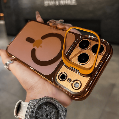 YUNKEY Magnetic Borderless Case with Built-in Lens Holder