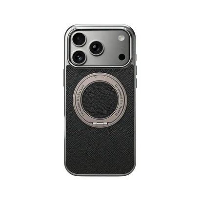 Leather iPhone Case with Grip – Full Protection (Orange)  | PE260050