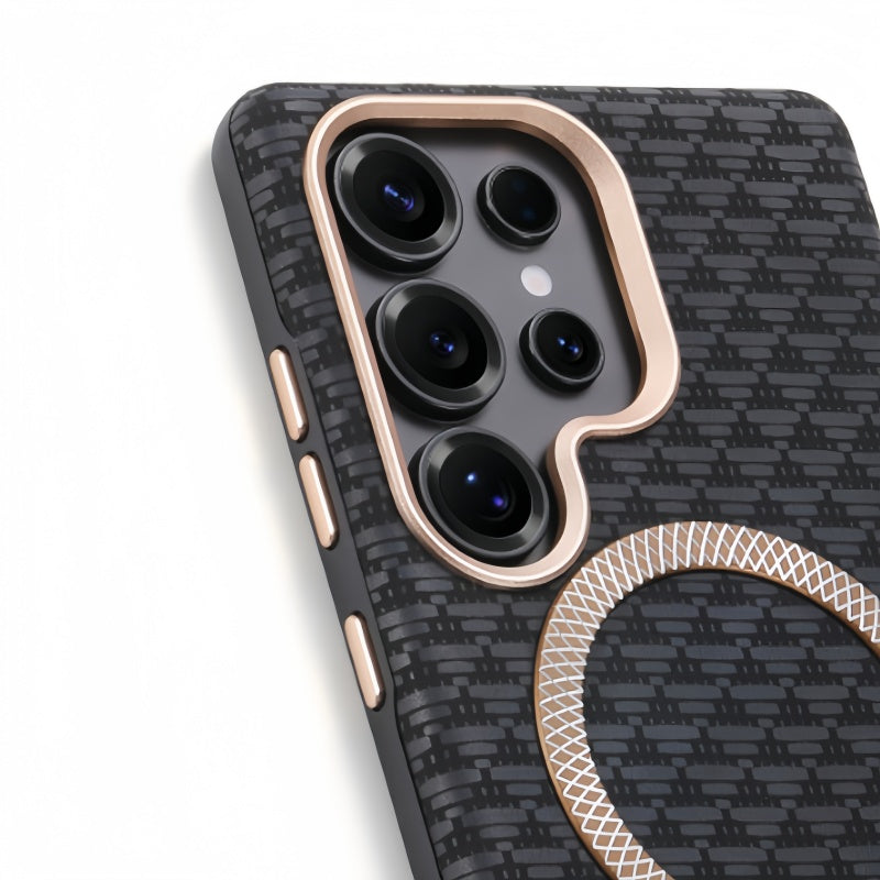 YUNKEY Samsung Frosted Magnetic Mountain Case for S26/25/S24 Ultra