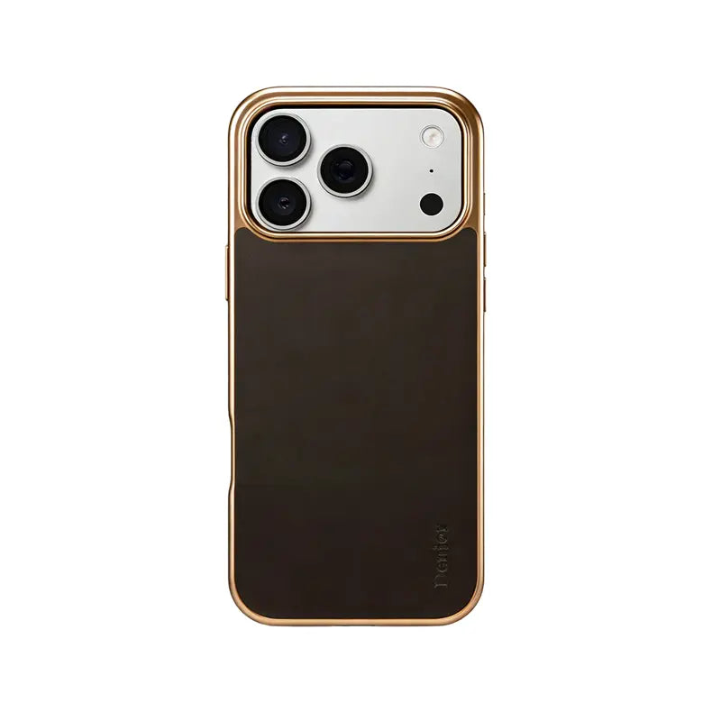 Leather Phone Case For iPhone 17 Sreies （Brown） | PE260041