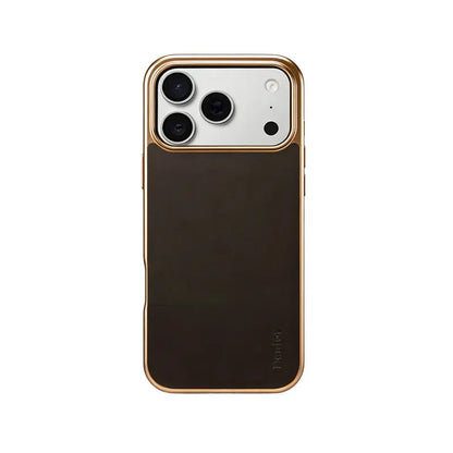 Leather Phone Case For iPhone 17 Sreies （Brown） | PE260041