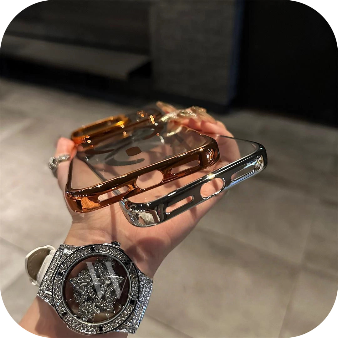 YUNKEY Magnetic Borderless Case with Built-in Lens Holder