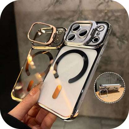 YUNKEY Magnetic Borderless Case with Built-in Lens Holder