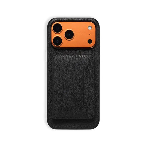 MagSafe Phone Case With Card Holder For iPhone 12–17 Series (Black)  | PE260077
