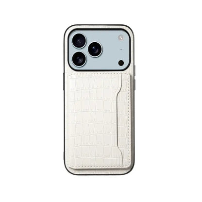Wallet Phone Case With Card Holder for iPhone Black | PE260065