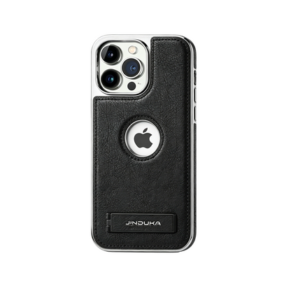 Learther Phone  Case With Stand For iPhone Brown | PE260080