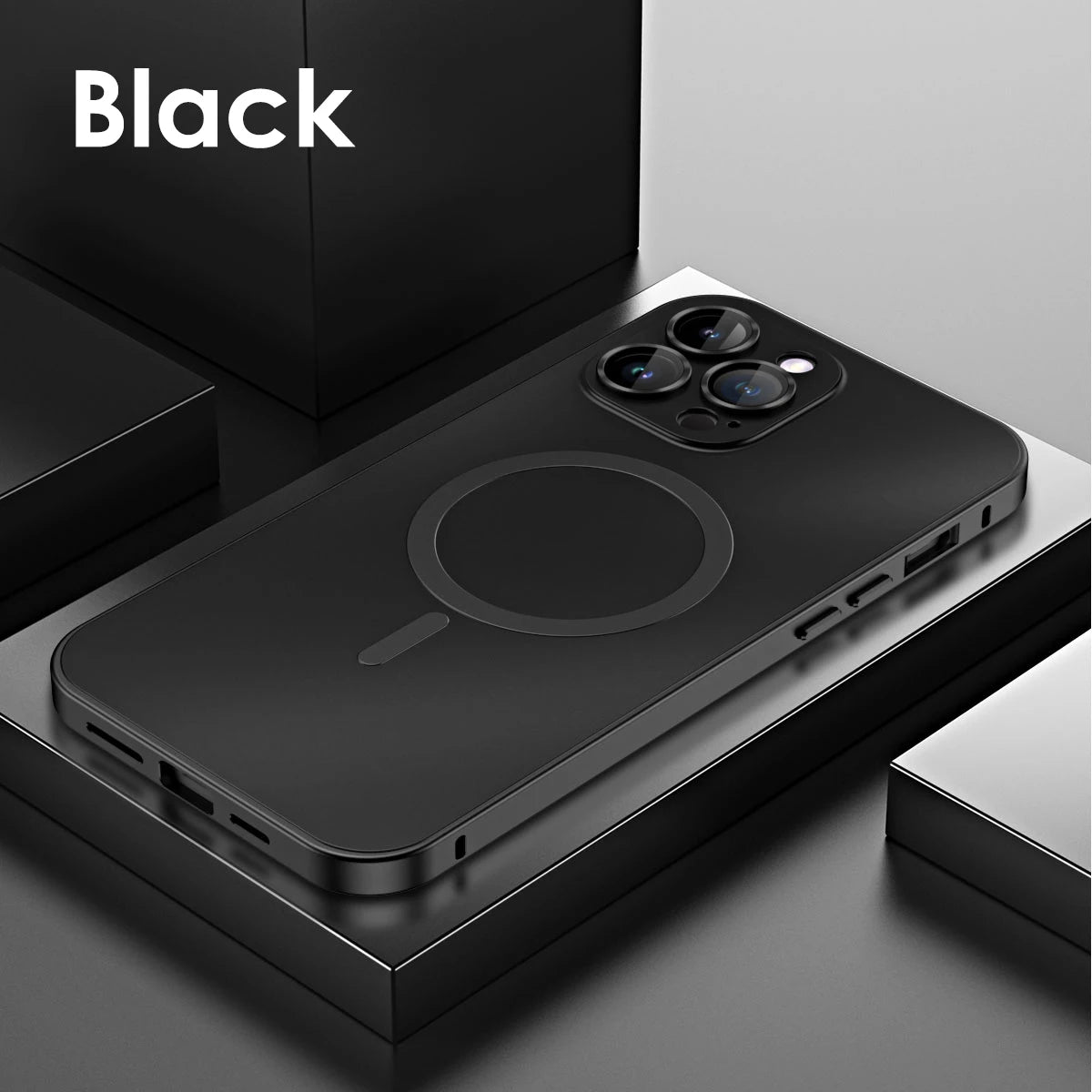 YUNKEY Magsafe Magnetic Frosting Metal Case For iPhone