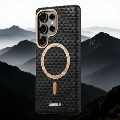 YUNKEY Samsung Frosted Magnetic Mountain Case for S26/25/S24 Ultra